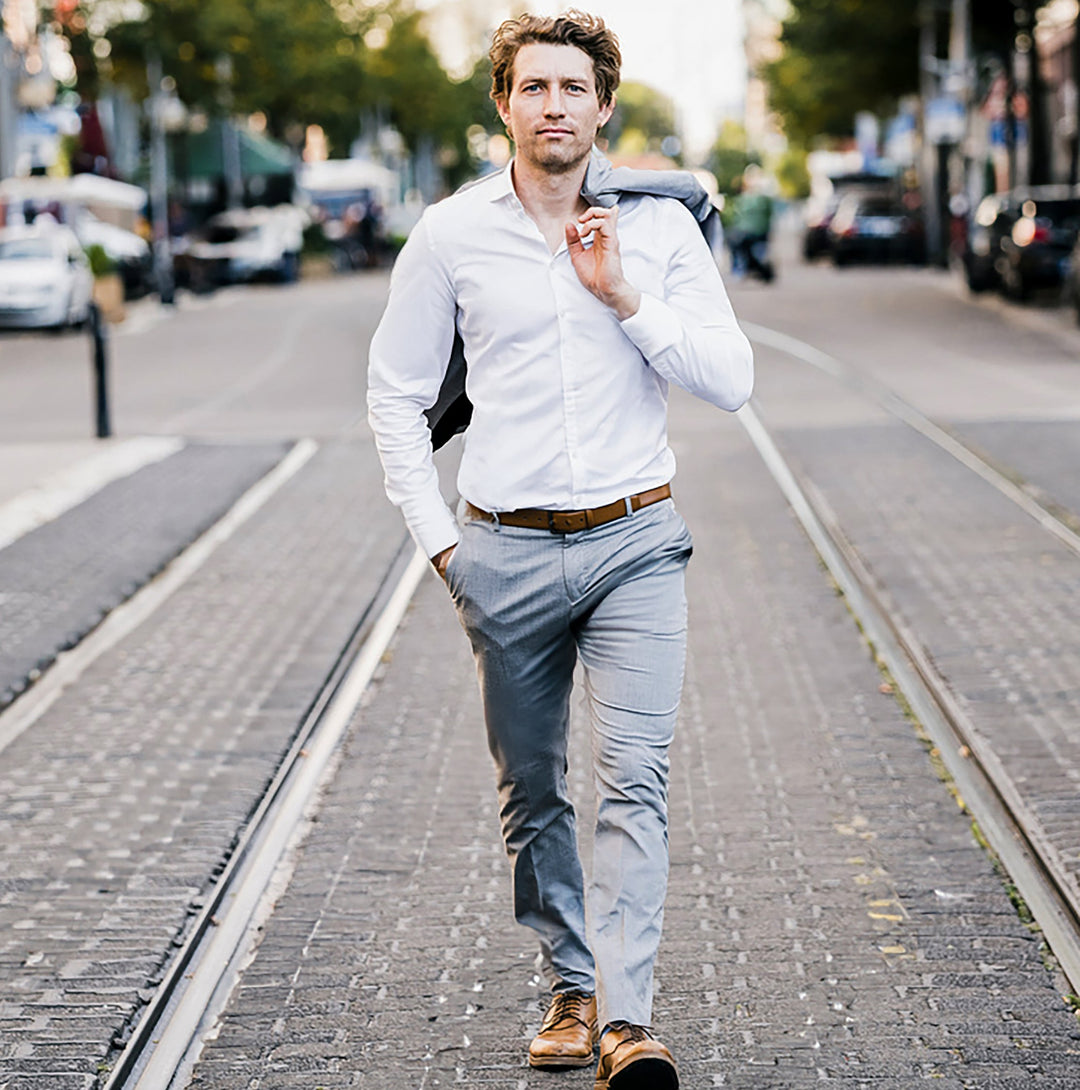 Henrik | Dehnbares Faltenfreies Komfort-Hemd | Herrenmode Decorique.de