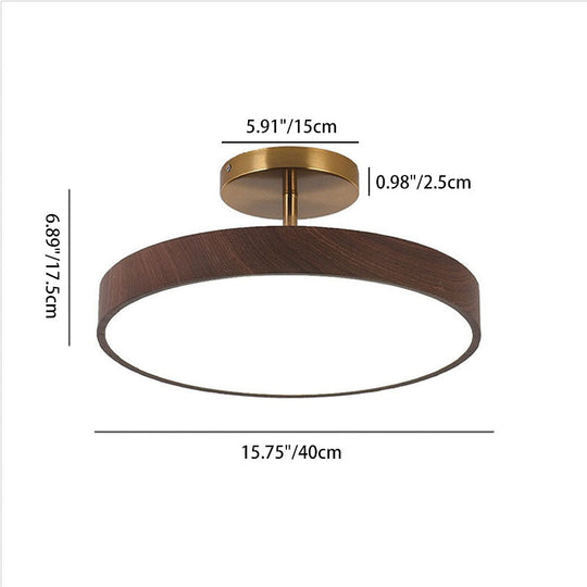 HikariForm | Runde Deckenleuchte im Zen-Minimalismus Decorique.de