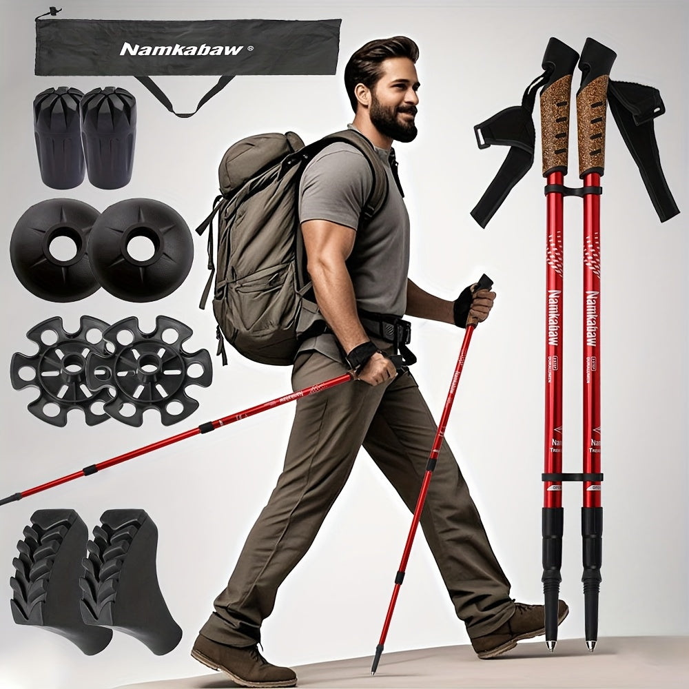 HikeLite | Trekkingstöcke 2er-Set – Ultraleicht & Verstellbar Decorique.de