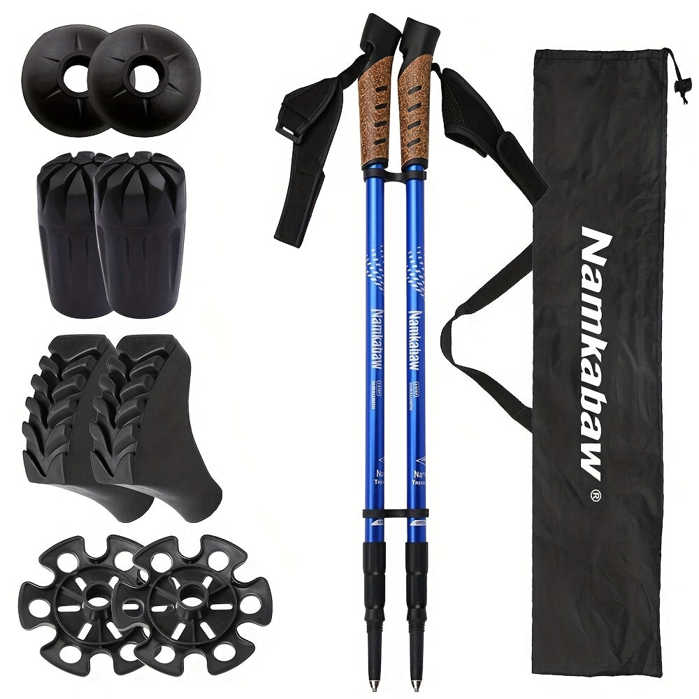 HikeLite | Trekkingstöcke 2er-Set – Ultraleicht & Verstellbar Decorique.de