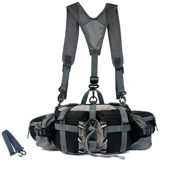 HikePouch | Multifunktionale Outdoor-Sport Hüfttasche - Gear Max Hüfttasche Schwarz Decorique.de