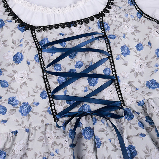 HimmelTraum | Damen-Dirndl – Traditionelles Blau Kleid Decorique.de