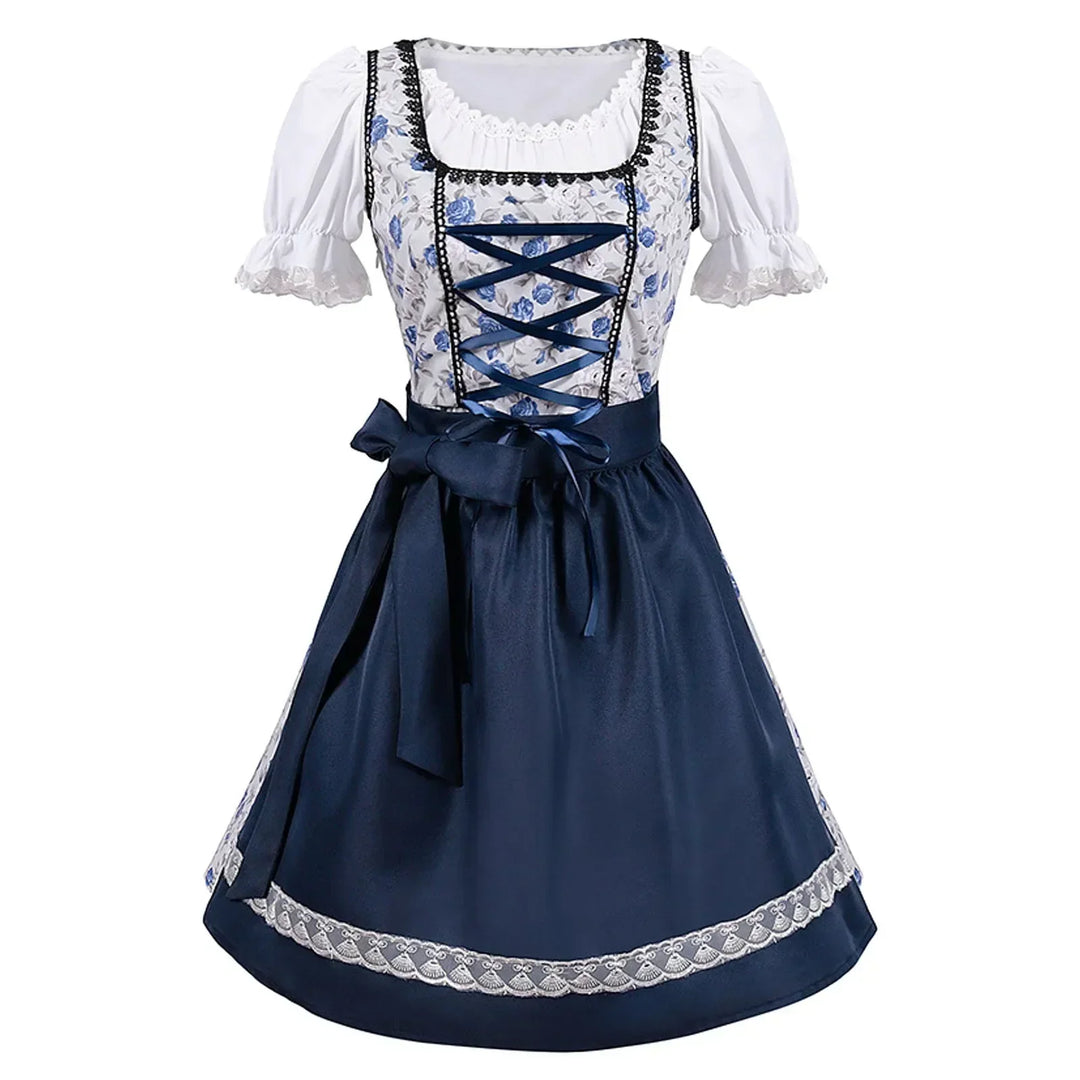 HimmelTraum | Damen-Dirndl – Traditionelles Blau Kleid Decorique.de