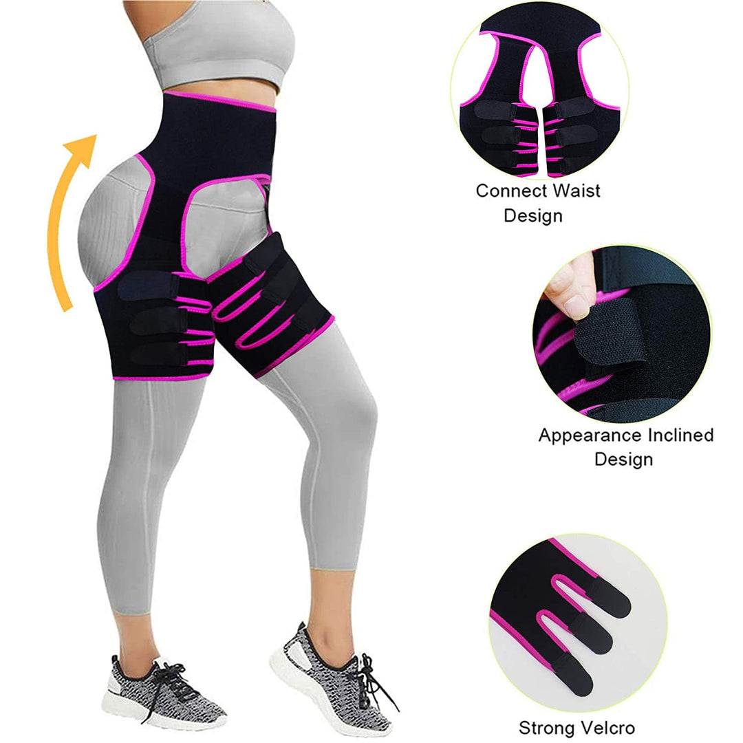 FlexiThigh | Bein- & Taillenstütze – Verstellbare Kompression & Taillenstütze