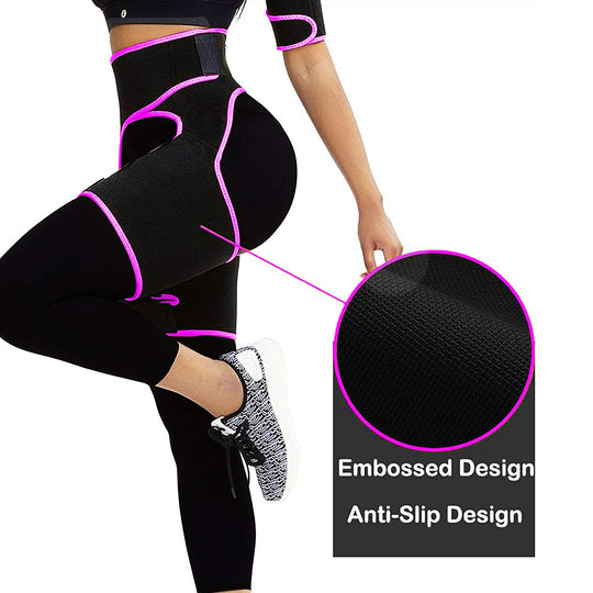 FlexiThigh | Bein- & Taillenstütze – Verstellbare Kompression & Taillenstütze