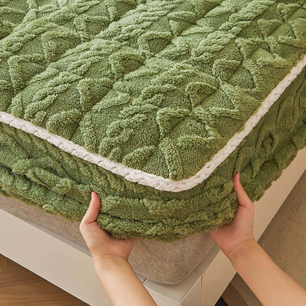 HomeLuxe | Matratzenbezug – Weiches Flauschiges Spannbettlaken Decorique.de