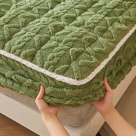 HomeLuxe | Matratzenbezug – Weiches Flauschiges Spannbettlaken Decorique.de