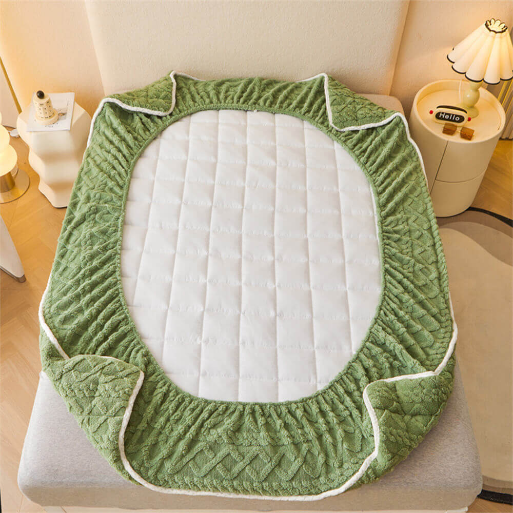 HomeLuxe | Matratzenbezug – Weiches Flauschiges Spannbettlaken Decorique.de