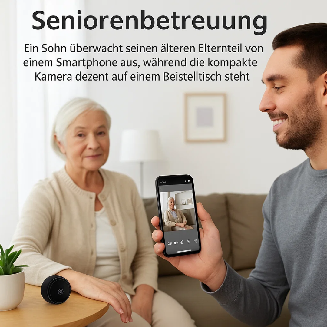 HomeSight | Mini WiFi Kamera 1080P HD Nachtsicht Überwachungskamera Decorique.de