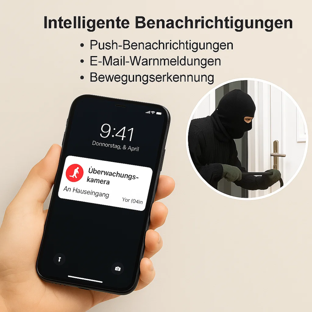 HomeSight | Mini WiFi Kamera 1080P HD Nachtsicht Überwachungskamera Decorique.de