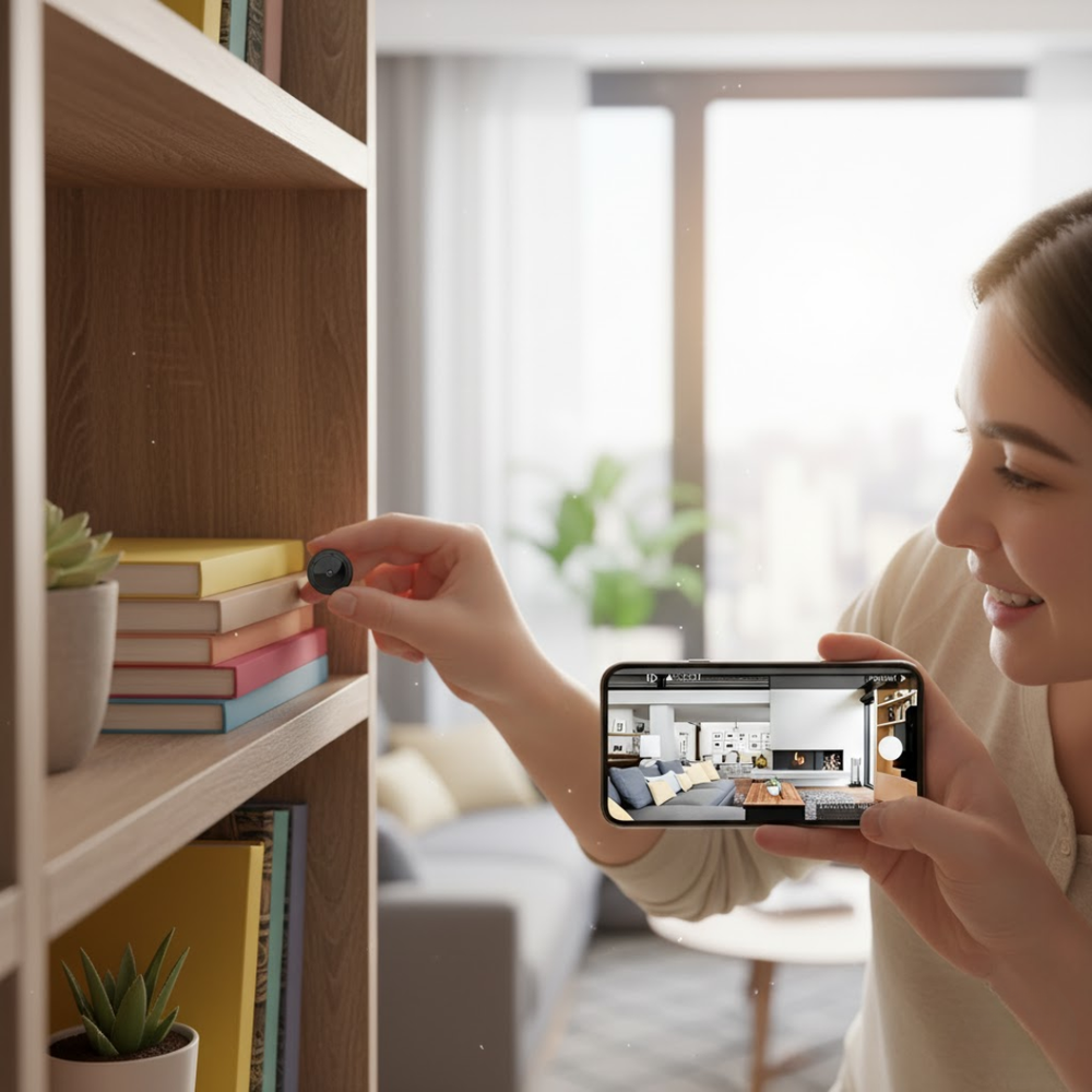 HomeSight | Mini WiFi Kamera 1080P HD Nachtsicht Überwachungskamera Decorique.de