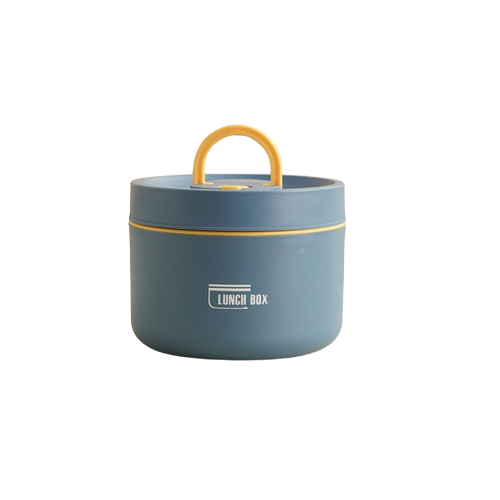 HotCarry | Mehrschichtige Isolierte Lunchbox mit Gratis Tragetasche Blau Groß Decorique.de