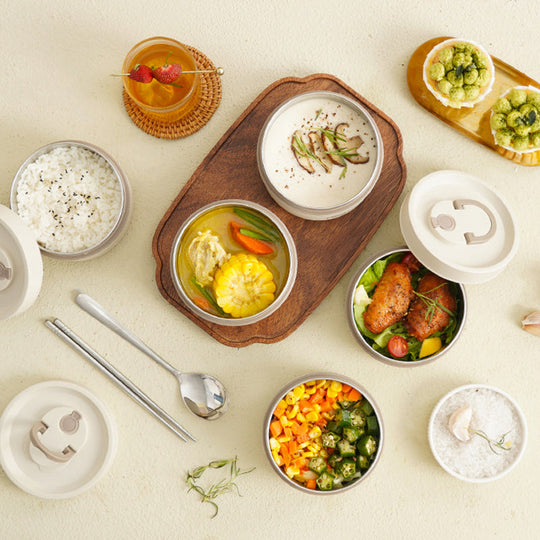 HotCarry | Mehrschichtige Isolierte Lunchbox mit Gratis Tragetasche Decorique.de