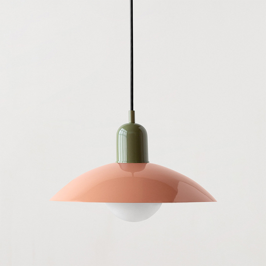HueDrop | Macaron Bauhaus Pendelleuchte Rosa Grün Decorique.de