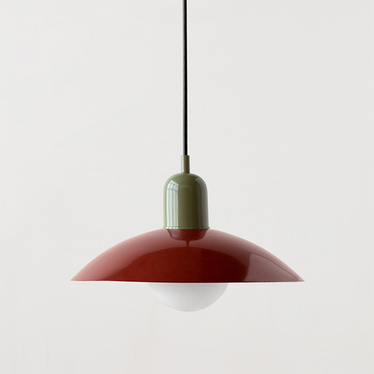 HueDrop | Macaron Bauhaus Pendelleuchte Rot Grün Decorique.de