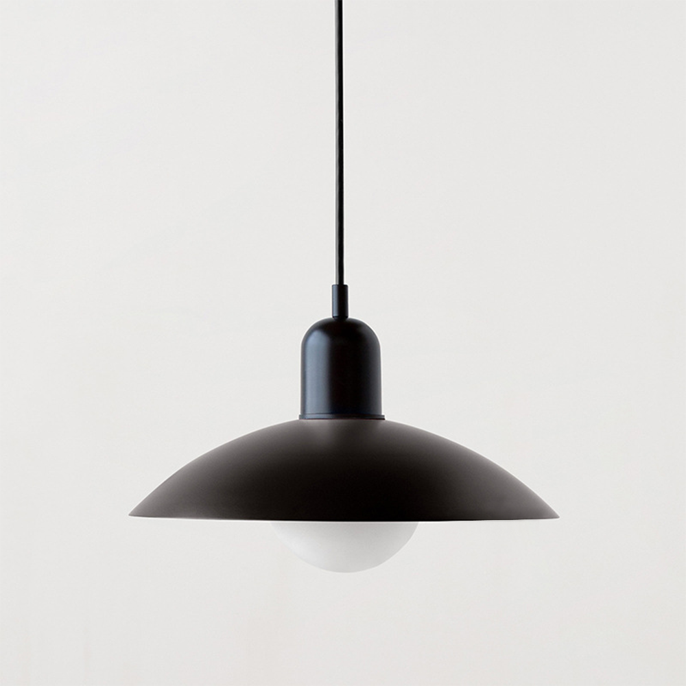 HueDrop | Macaron Bauhaus Pendelleuchte Schwarz Schwarz Decorique.de