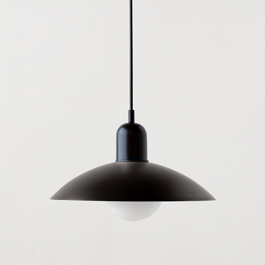 HueDrop | Macaron Bauhaus Pendelleuchte Schwarz Schwarz Decorique.de