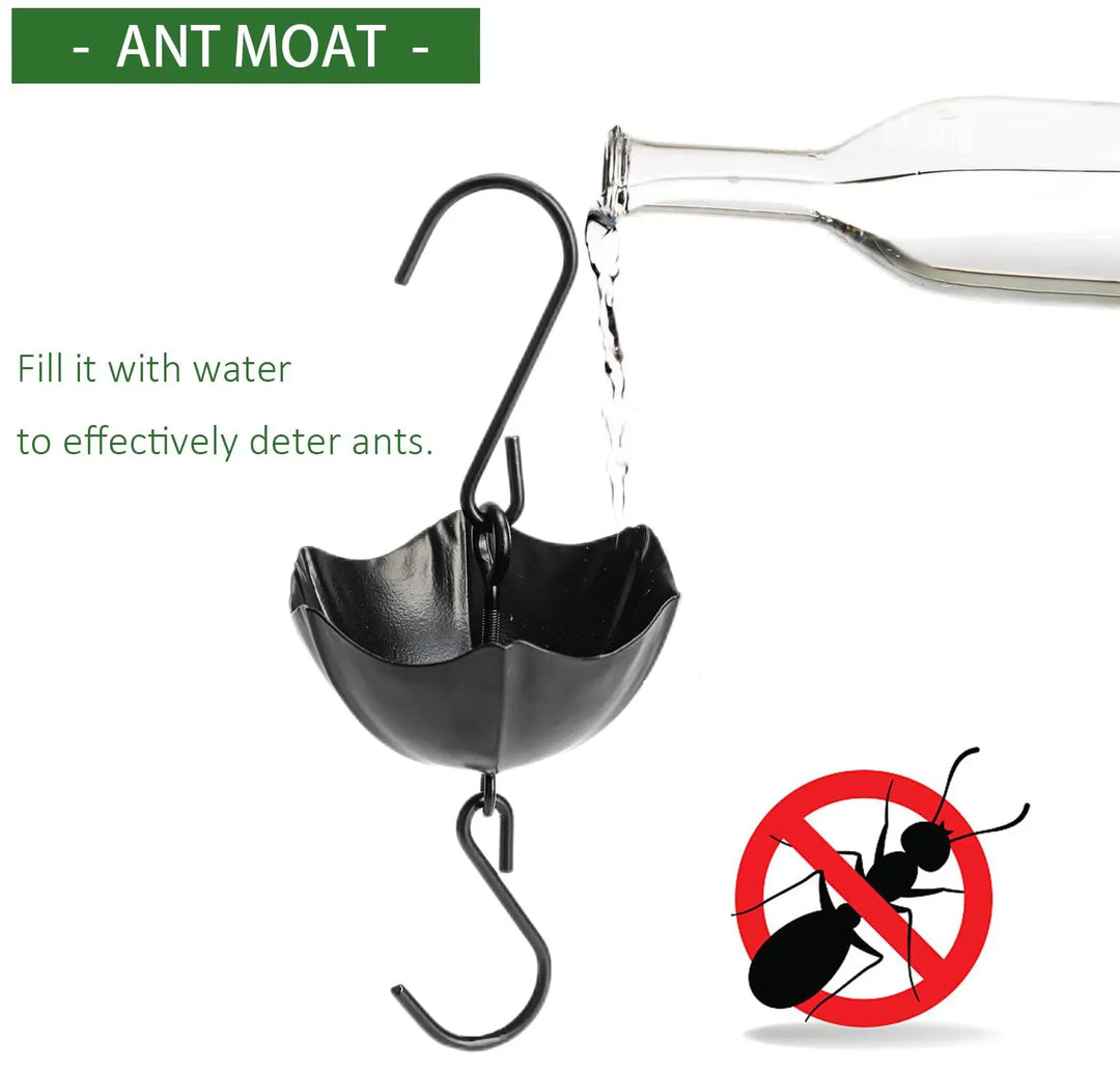 HummiJoy | Blütenförmiger Kolibri-Futterspender mit Ameisenschutz Decorique.de