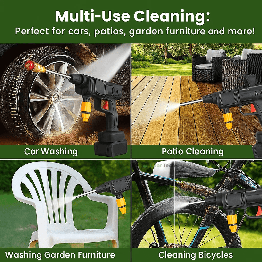 HydroForce | Akku Hochdruckreiniger – Leistungsstarke Sprühpistole für Outdoor Decorique.de