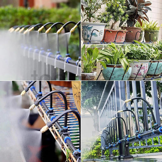 HydroRoot | Tropfbewässerungssystem mit flexiblem Schlauch in 360 Grad Decorique.de