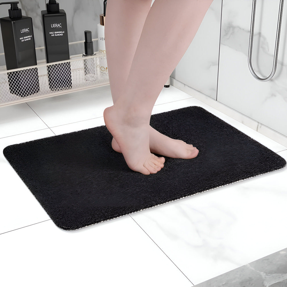 HydroStep | Duschmatte – Rutschfest, Schnell Trocknend & Hygienisch Schwarz Decorique.de