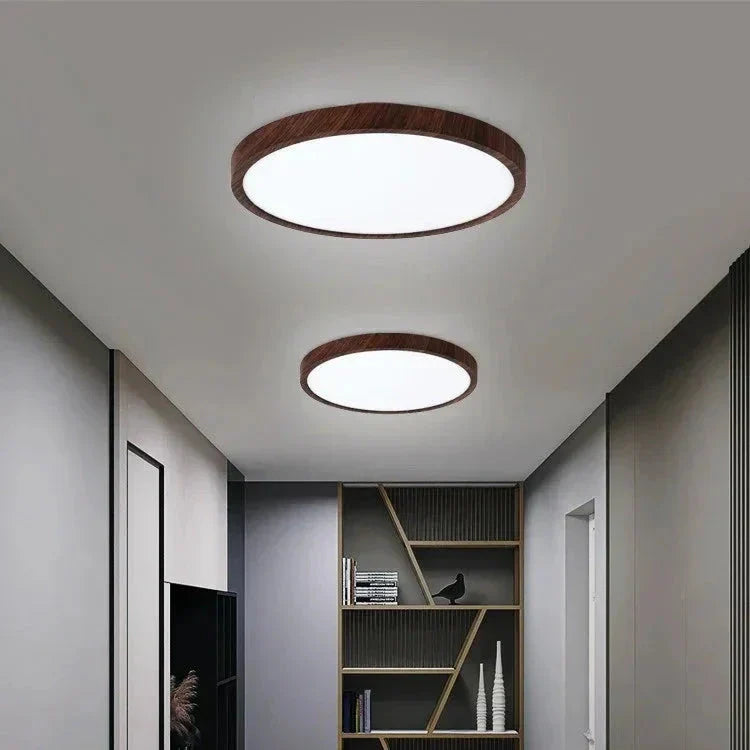 SlimAura | Deckenleuchte – Ultradünnes Runddesign mit LED-Licht
