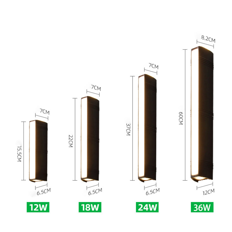 LumenAqua | Außenwandleuchte – Edles LED-Design für jede Fassade