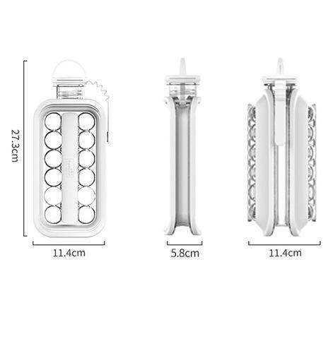 IceGrid | 2-in-1-Eiswürfelbereiter-Flasche Decorique.de