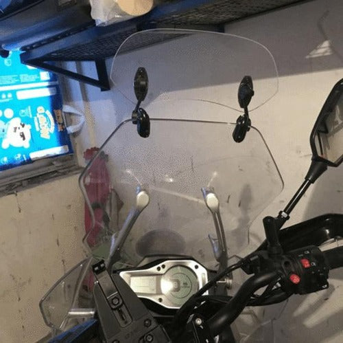 WindGuard | Erweiterung für Motorrad-Windschutzscheibe