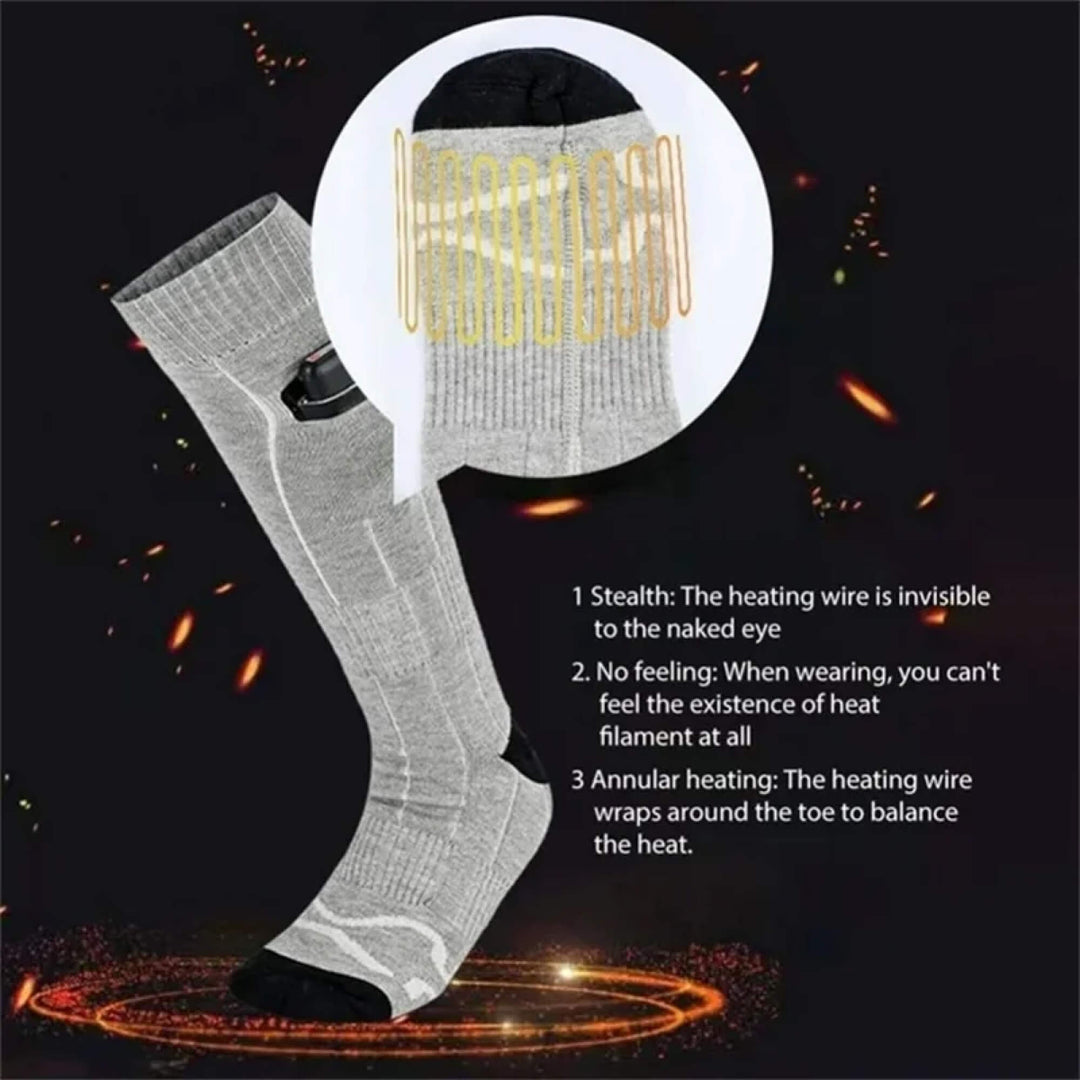 VeloWarm | Heizsocken – Elektrische Socken für kalte Füße