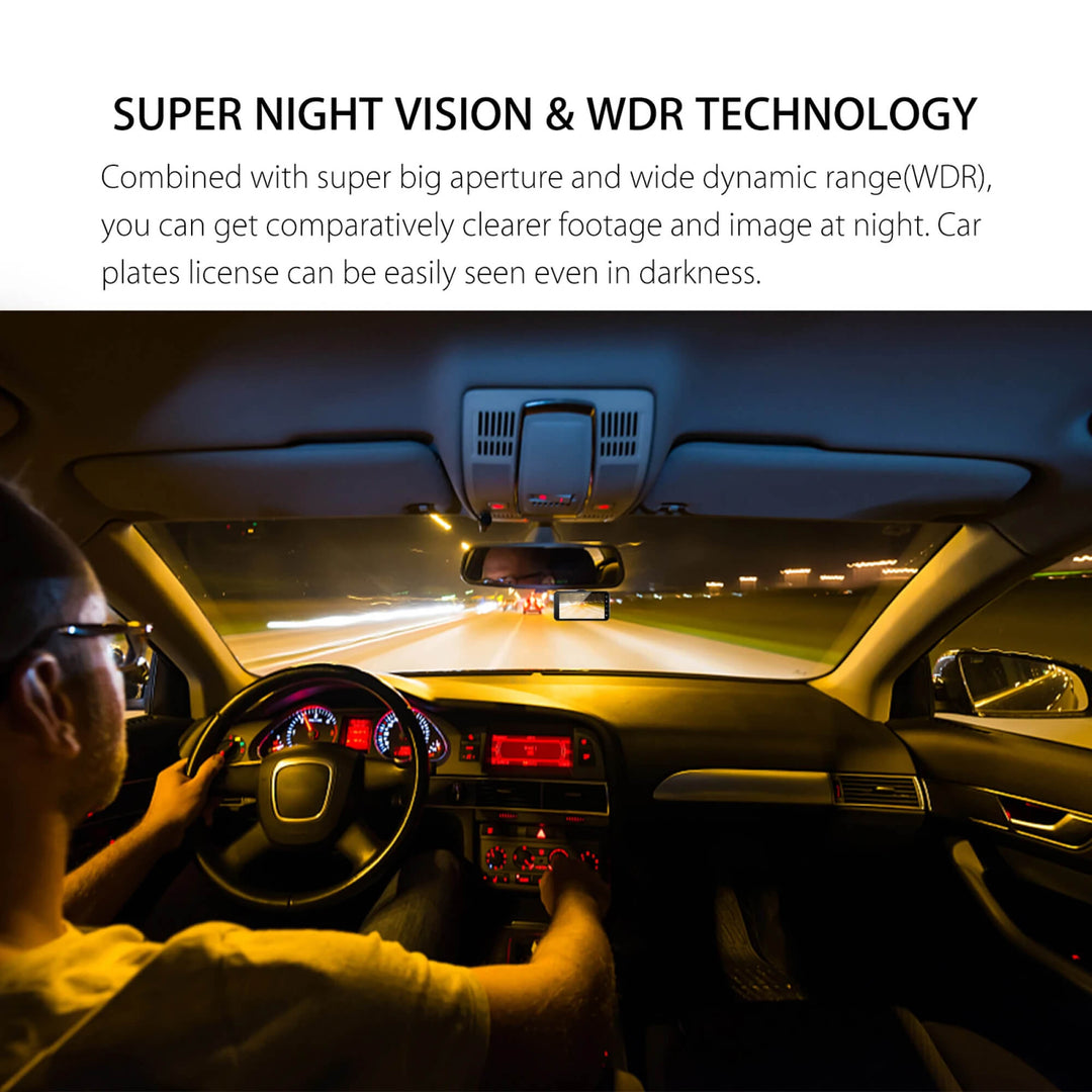 ClearCam | 170° Weitwinkelkamera mit 4" Display