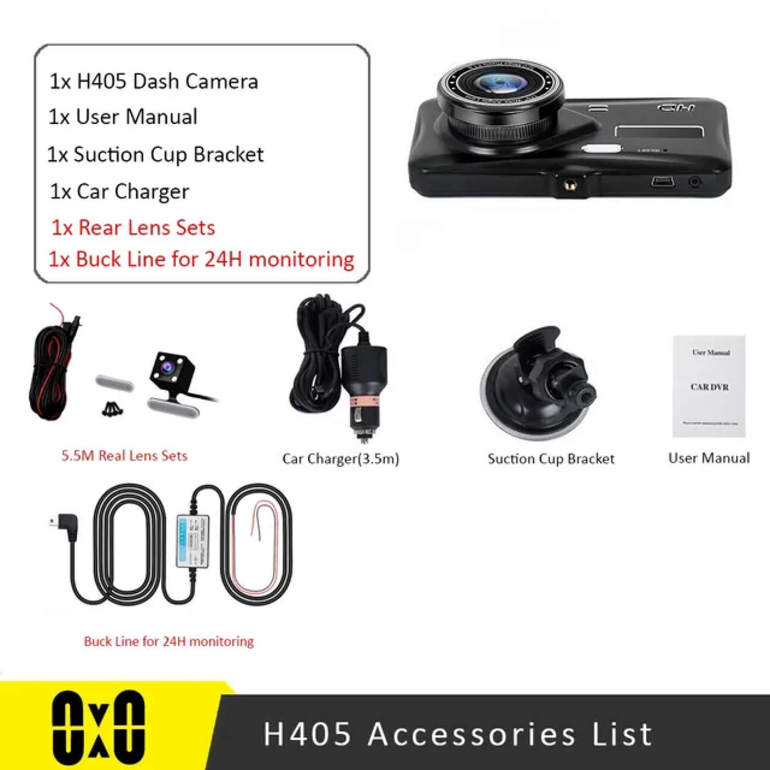 ClearCam | 170° Weitwinkelkamera mit 4" Display