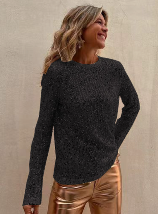 Serenya | Paillettenbluse – Glanz & Eleganz