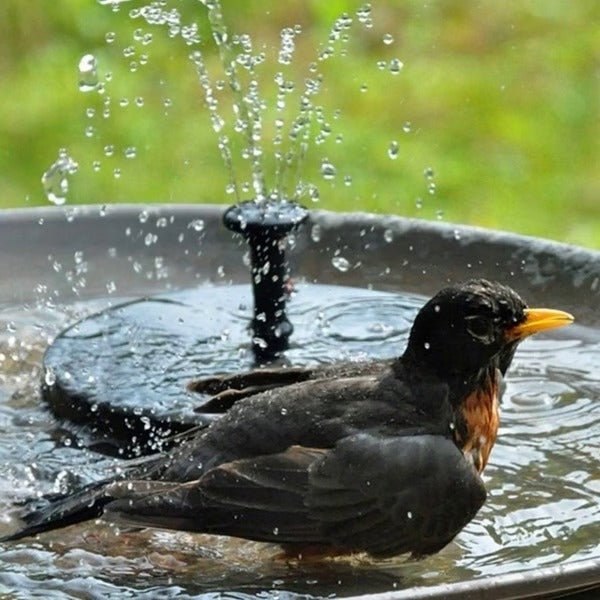 SolarMist | Geräuschloser Gartenbrunnen mit Sonnentechnologie