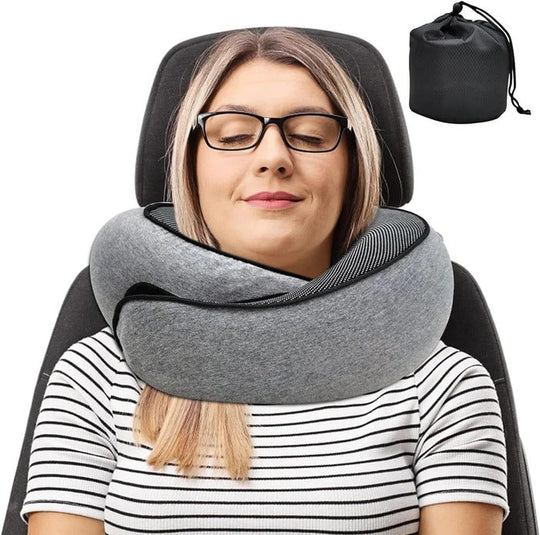 Neck360 | Reise-Nackenkissen aus Memory-Schaum