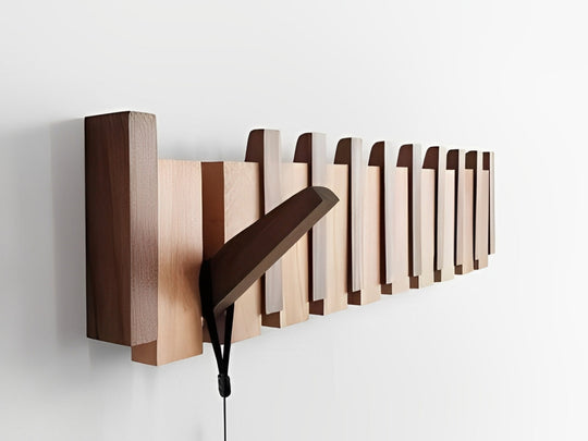 WaldenHook | Handgefertigter Holz-Garderobenständer