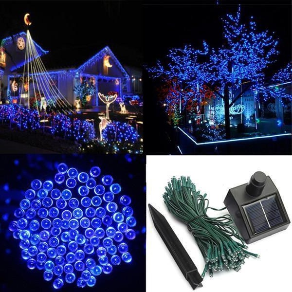 LumiTwine | 17-Meter-Lichterkette mit 100 LED-Solarbetriebene Feenlichter