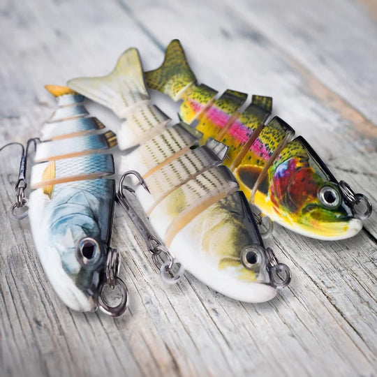 FishCraft | Beweglicher Köder für Hecht, Barsch & Forelle