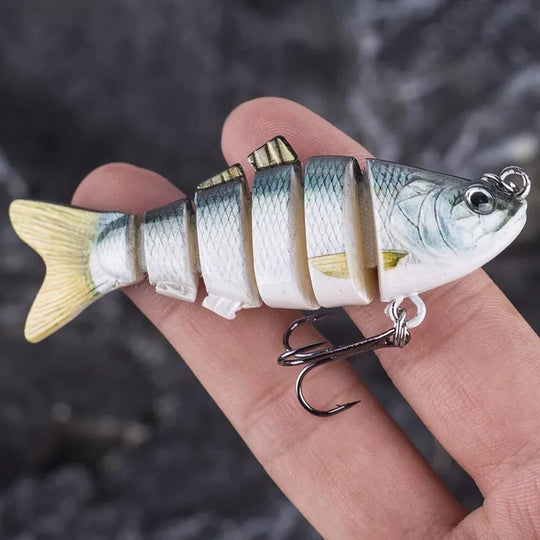 FishCraft | Beweglicher Köder für Hecht, Barsch & Forelle