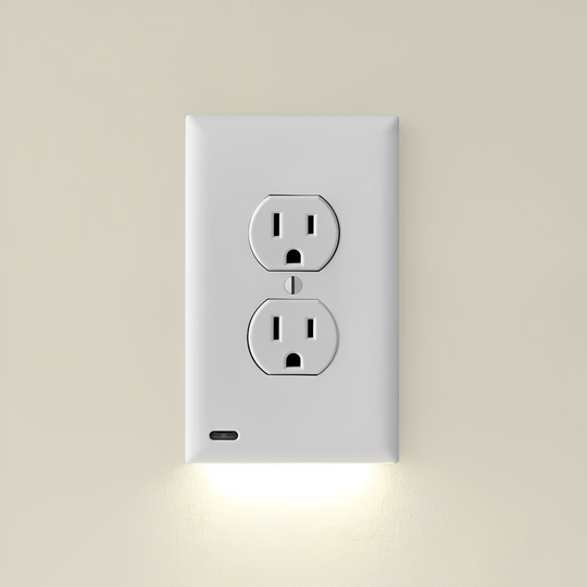 AuraPlug | 4er-Pack LED-Steckdosenlichter mit Sensor