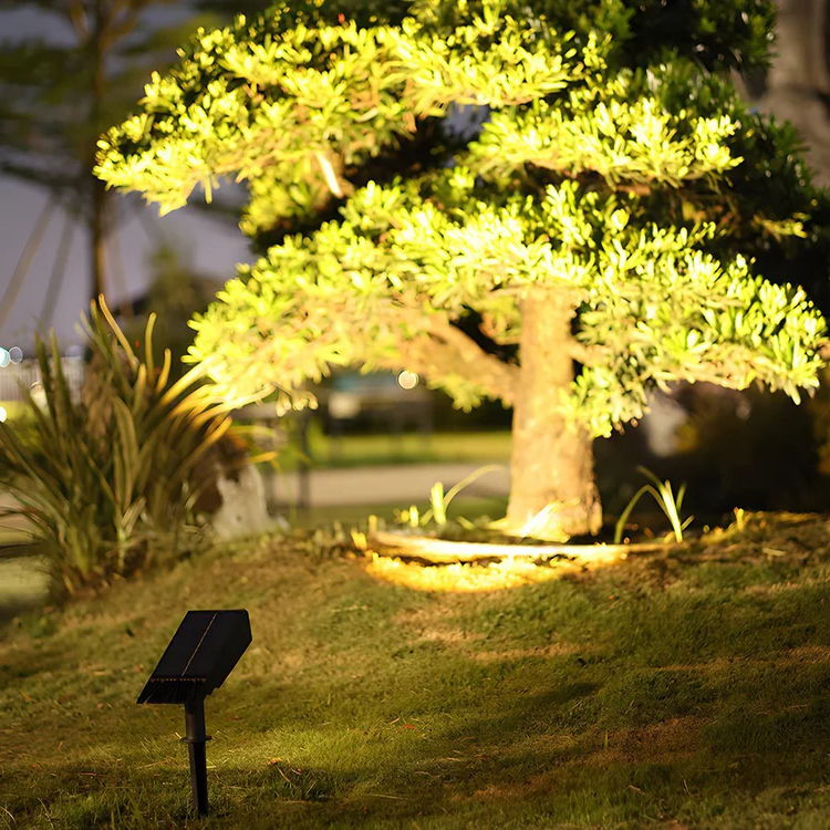 RayTuner | Wasserdichte LED Solar Multi-Zoom Spot Light Landschaftsbeleuchtung RGB