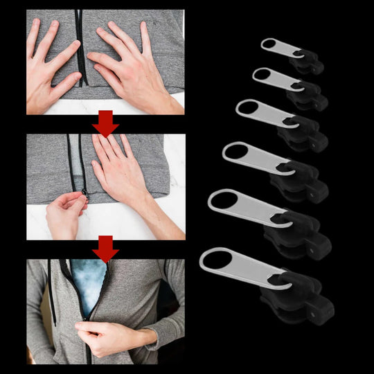 QuickZip | Schneller Reißverschluss-Zipper Ersatz