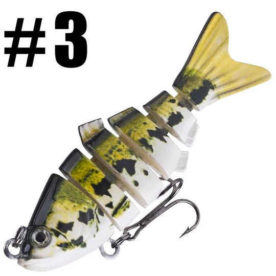 FishCraft | Beweglicher Köder für Hecht, Barsch & Forelle