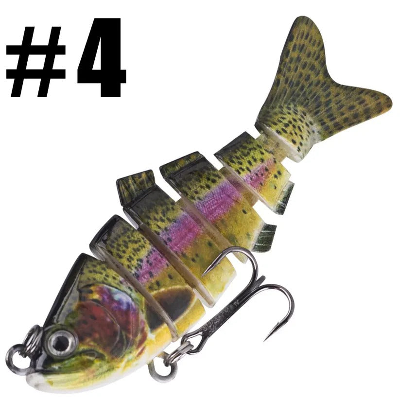 FishCraft | Beweglicher Köder für Hecht, Barsch & Forelle