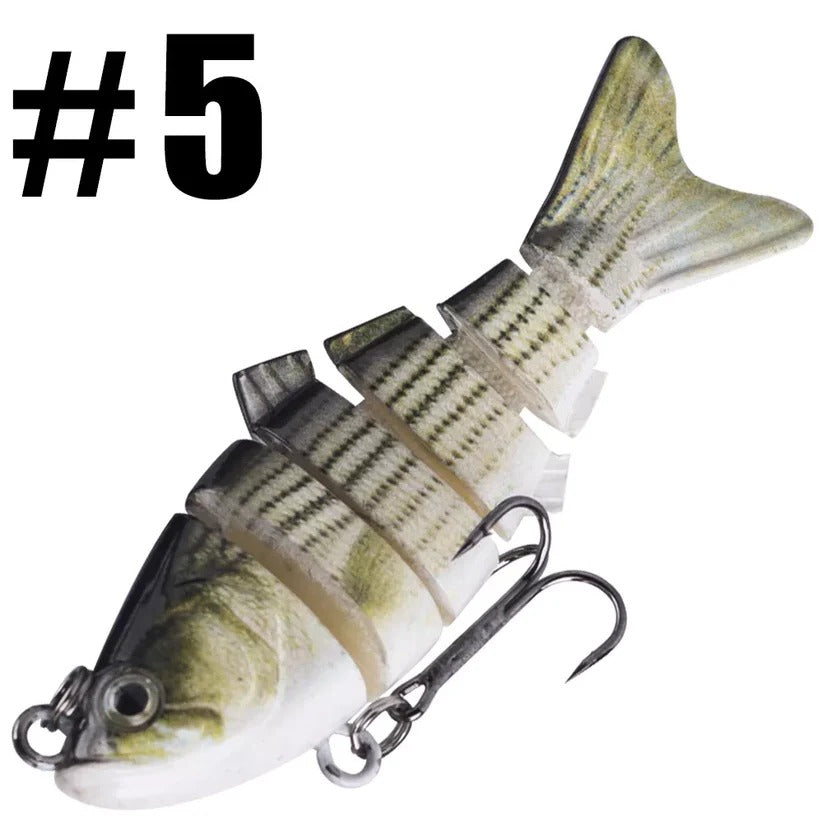 FishCraft | Beweglicher Köder für Hecht, Barsch & Forelle