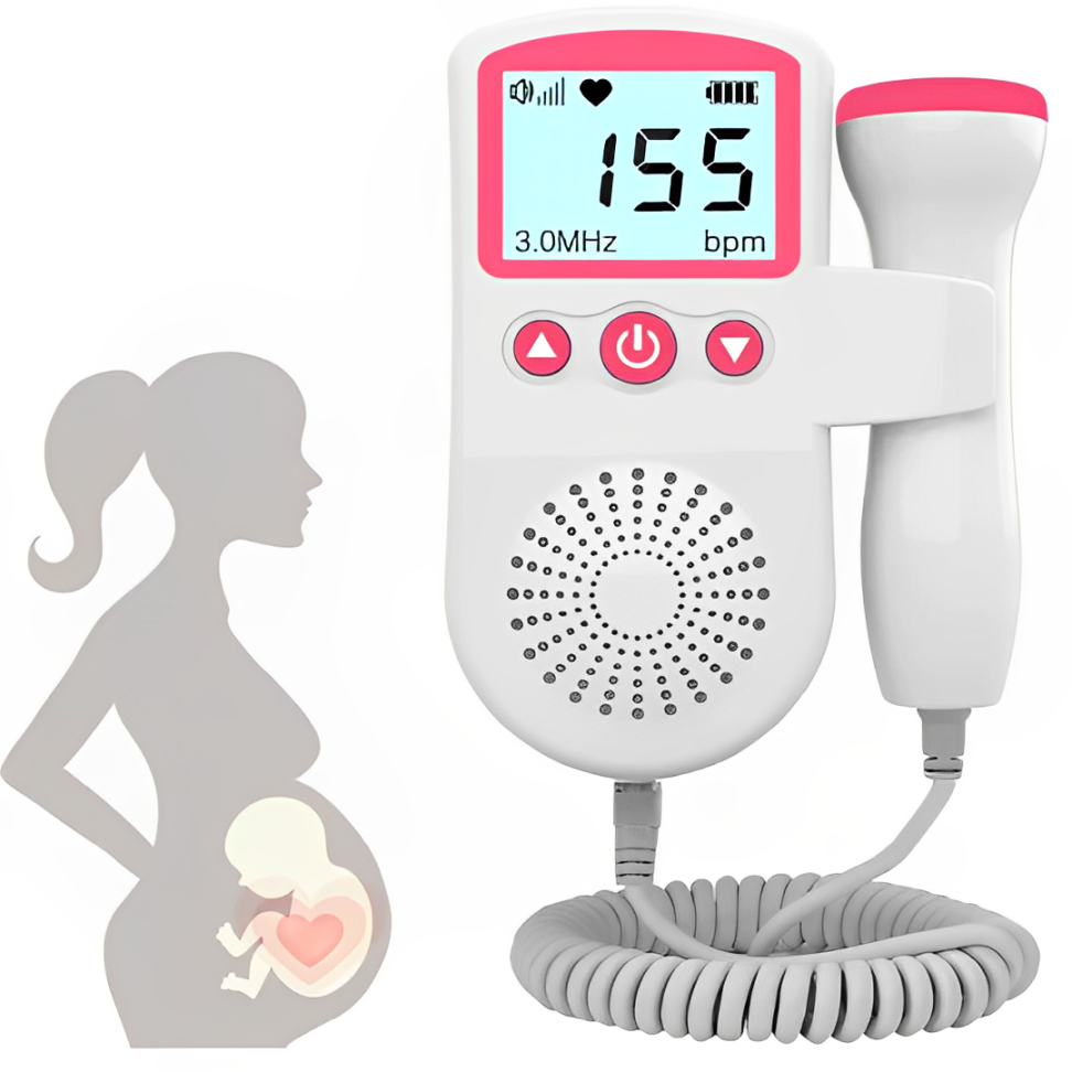 BabyHear | Fötaler Doppler Monitor für Schwangerschaft – Herzfrequenz-Detektor