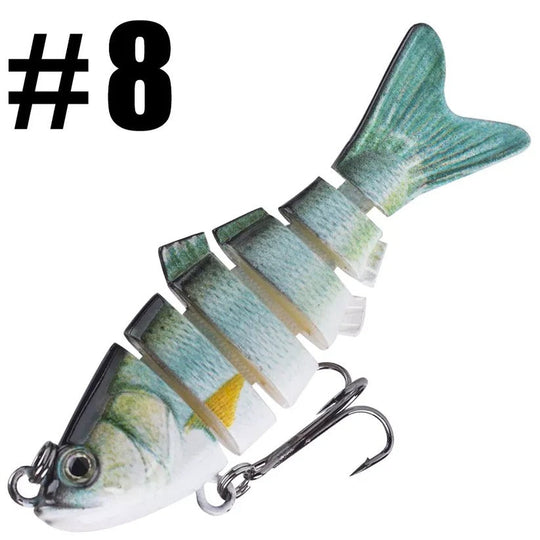 FishCraft | Beweglicher Köder für Hecht, Barsch & Forelle