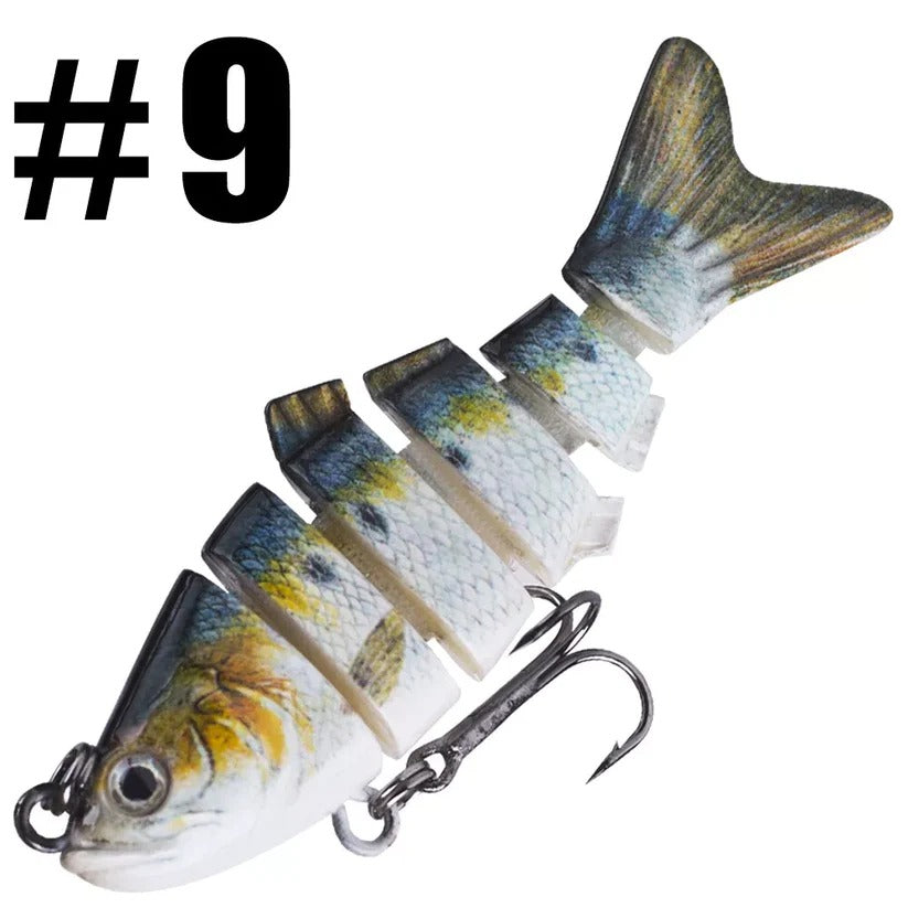 FishCraft | Beweglicher Köder für Hecht, Barsch & Forelle