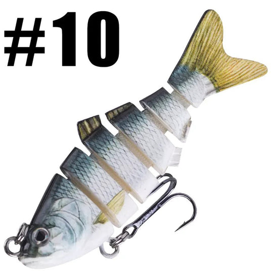 FishCraft | Beweglicher Köder für Hecht, Barsch & Forelle