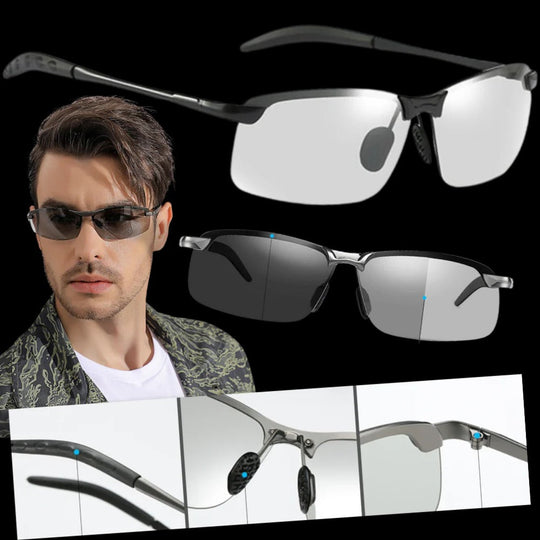 ShadeShift | Photochrome UV-Sonnenbrille für Männer